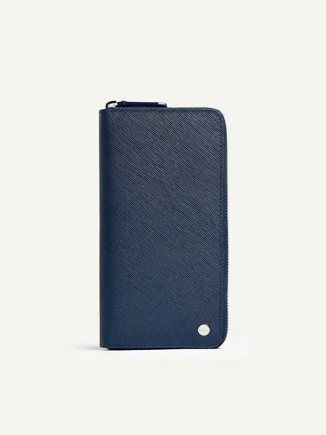 Oliver Embossed Leather Zip-Around Wallet<PEDRO Sale