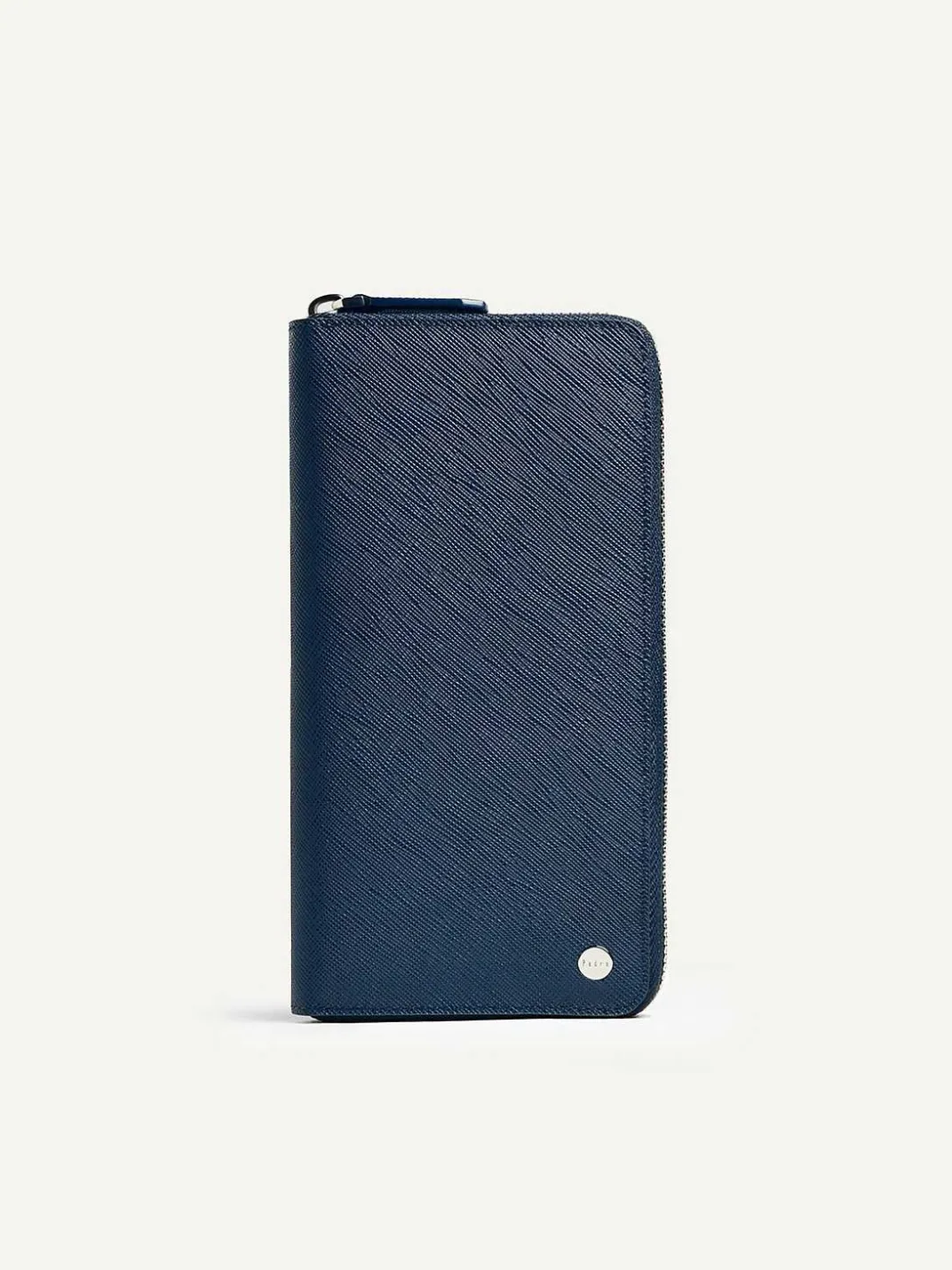 Oliver Embossed Leather Zip-Around Wallet<PEDRO Sale