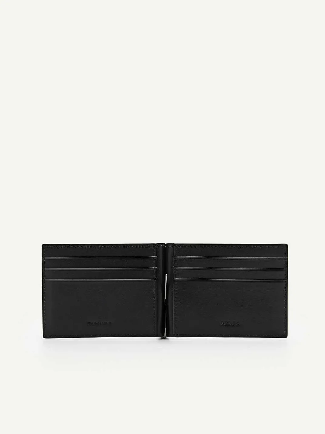 Oliver Leather Bi-Fold Card Holder With Money Clip<PEDRO Best