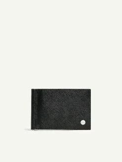 Oliver Leather Bi-Fold Money Clip Cardholder<PEDRO Discount
