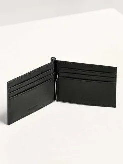 Oliver Leather Bi-Fold Money Clip Cardholder<PEDRO Discount