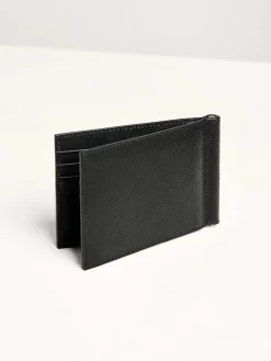 Oliver Leather Bi-Fold Money Clip Cardholder<PEDRO Discount