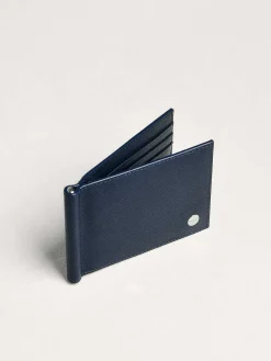 Oliver Leather Bi-Fold Money Clip Cardholder<PEDRO Outlet