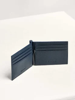 Oliver Leather Bi-Fold Money Clip Cardholder<PEDRO Outlet