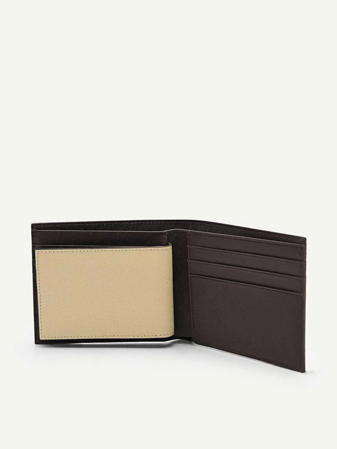 Oliver Leather Bi-Fold Wallet With Insert<PEDRO Clearance