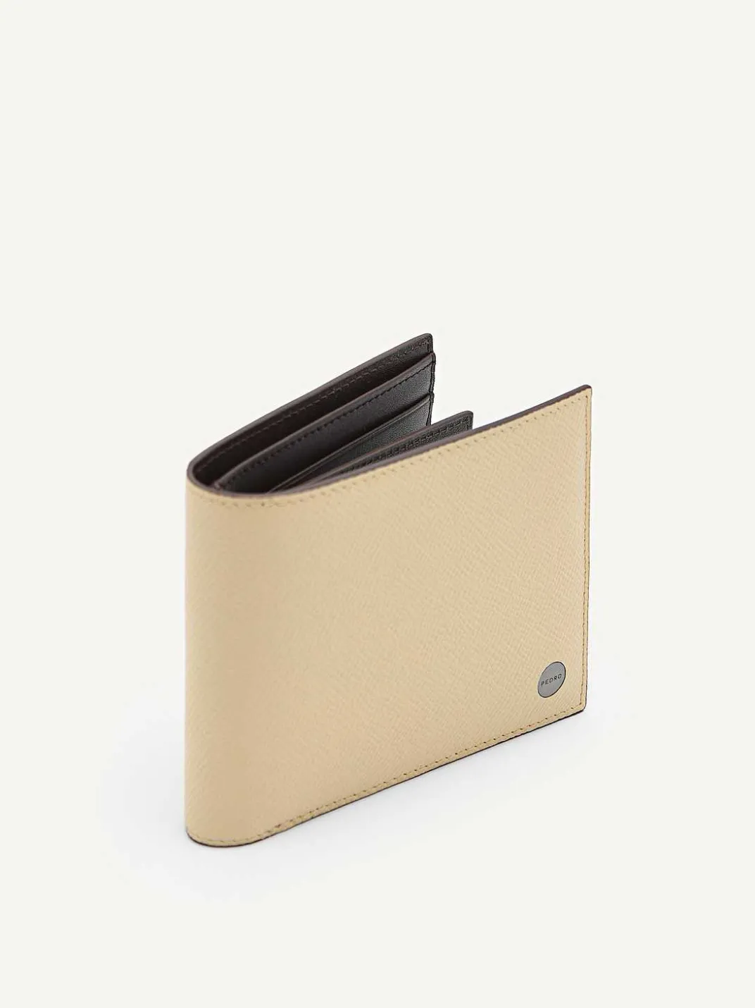 Oliver Leather Bi-Fold Wallet With Insert<PEDRO Clearance