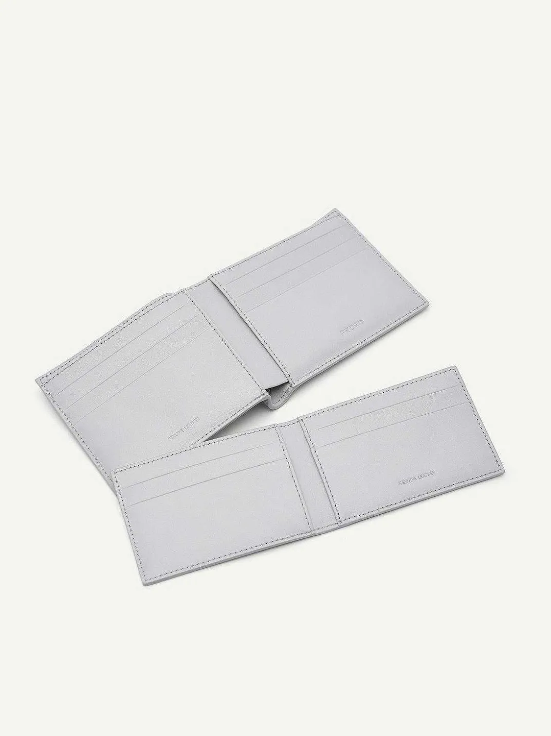Oliver Leather Bi-Fold Wallet With Insert<PEDRO New
