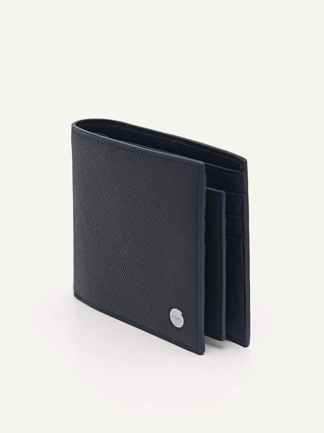 Oliver Leather Bi-Fold Wallet With Insert<PEDRO Clearance