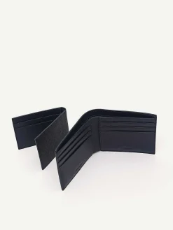 Oliver Leather Bi-Fold Wallet With Insert<PEDRO Clearance