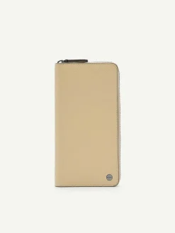 Oliver Long Textured Leather Wallet<PEDRO Best