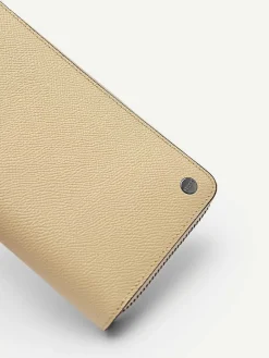 Oliver Long Textured Leather Wallet<PEDRO Best