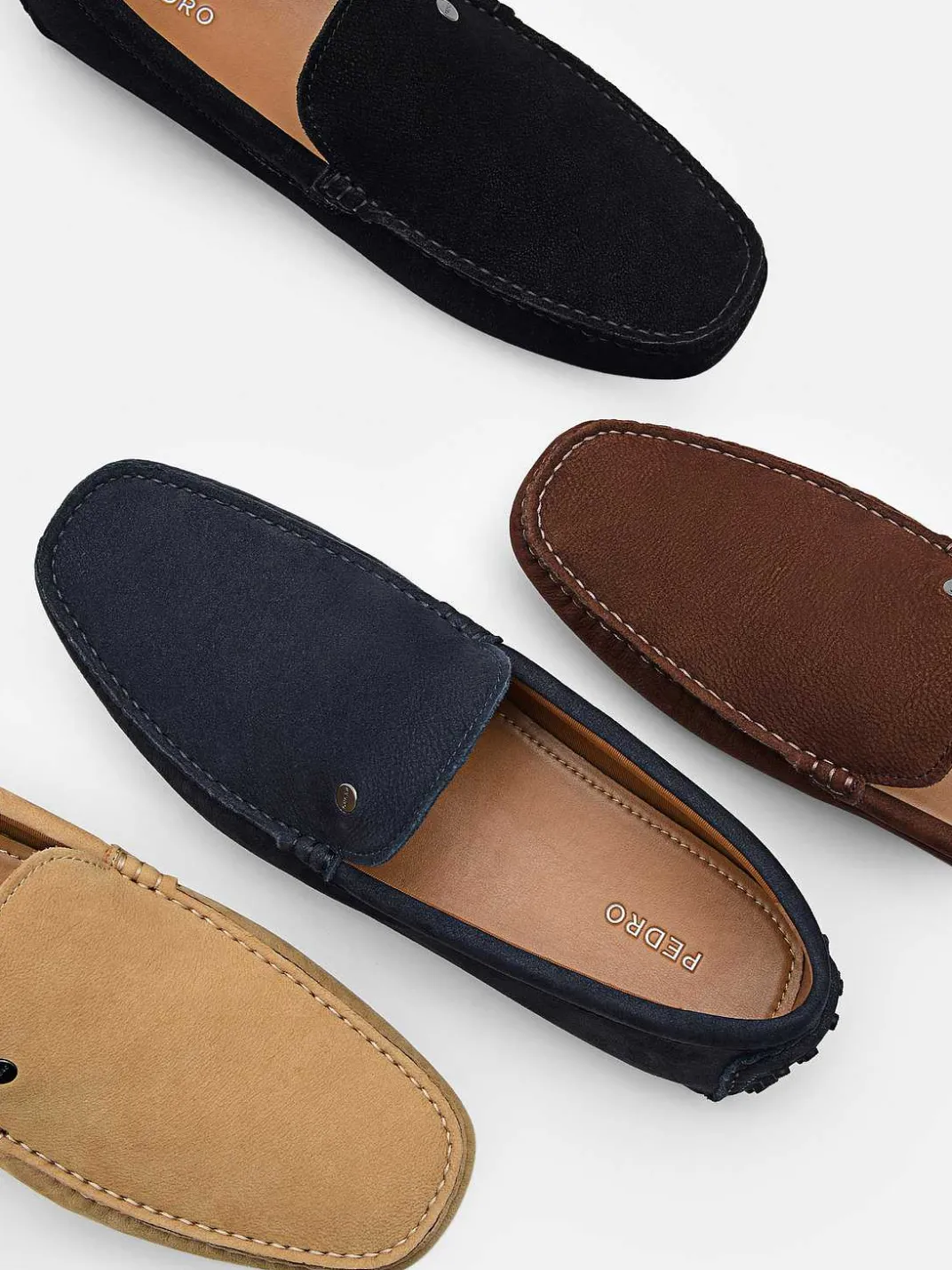 Oliver Nubuck Driving Shoes<PEDRO New