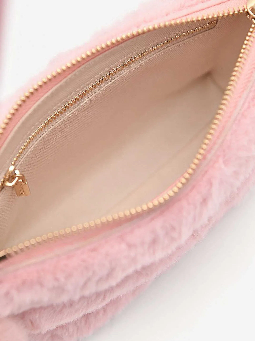 Padded Pouch With Fur Charm<PEDRO Best