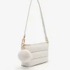 Padded Pouch With Fur Charm<PEDRO Hot