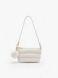 Padded Pouch With Fur Charm<PEDRO Hot