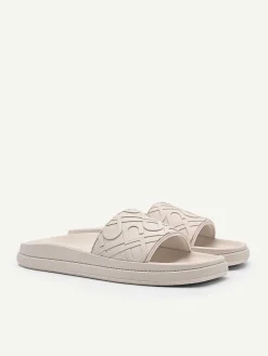 Icon Embossed Slide Sandals<PEDRO New