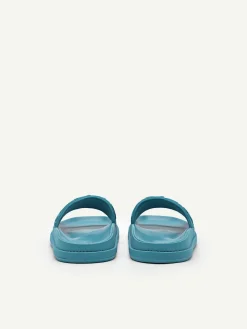 Icon Embossed Slide Sandals<PEDRO Hot