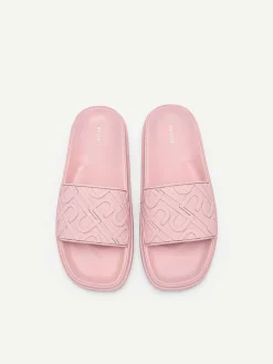 Icon Embossed Slide Sandals<PEDRO Outlet