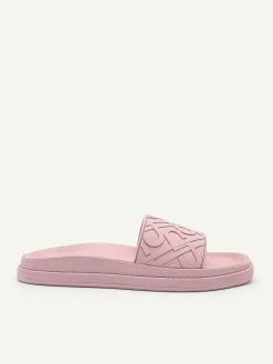 Icon Embossed Slide Sandals<PEDRO Outlet