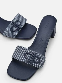 Icon Fabric Heel Sandals<PEDRO Clearance