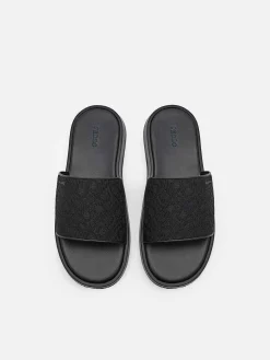 Icon Jacquard Slide Sandals<PEDRO Outlet