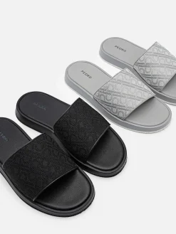 Icon Jacquard Slide Sandals<PEDRO