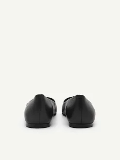 Icon Leather Ballet Flats<PEDRO