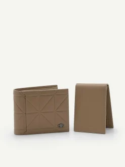 Icon Leather Bi-Fold Wallet In Pixel<PEDRO Sale