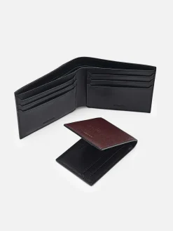 Icon Leather Bi-Fold Wallet With Insert<PEDRO Outlet