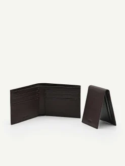 Icon Leather Bi-Fold Wallet With Insert<PEDRO