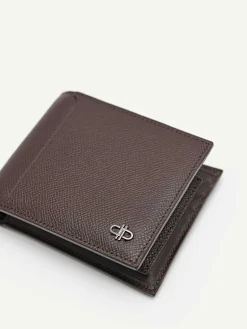 Icon Leather Bi-Fold Wallet With Insert<PEDRO
