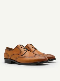 Icon Leather Brogue Derby Shoes<PEDRO Outlet