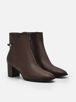 Icon Leather Heel Boots<PEDRO Clearance