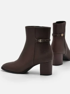 Icon Leather Heel Boots<PEDRO Clearance
