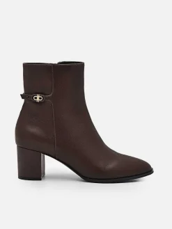 Icon Leather Heel Boots<PEDRO Clearance