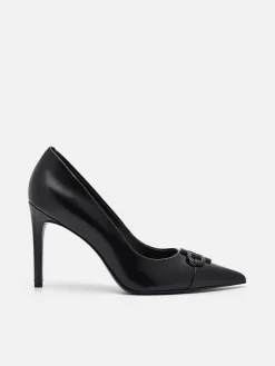 Icon Leather Heel Pumps<PEDRO Online