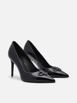 Icon Leather Heel Pumps<PEDRO Online