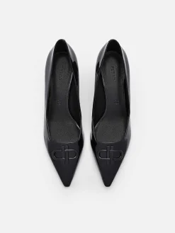 Icon Leather Heel Pumps<PEDRO Online