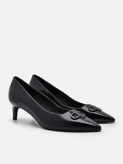 Icon Leather Heel Pumps<PEDRO Online