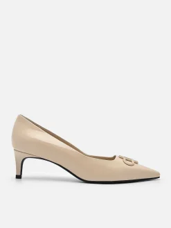 Icon Leather Heel Pumps<PEDRO Outlet