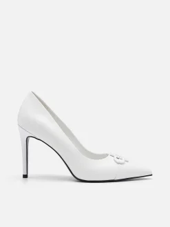 Icon Leather Heel Pumps<PEDRO Online