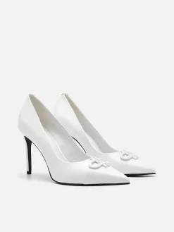 Icon Leather Heel Pumps<PEDRO Online