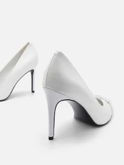 Icon Leather Heel Pumps<PEDRO Online