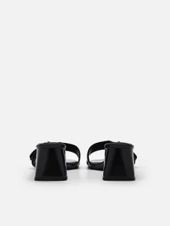 Icon Leather Heel Sandals<PEDRO Online