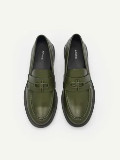 Icon Leather Loafers<PEDRO New