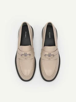 Icon Leather Loafers<PEDRO New