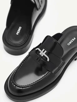 Icon Leather Mules<PEDRO Hot