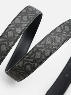 Icon Leather Reversible Tang Belt<PEDRO