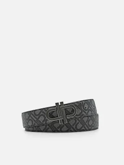 Icon Leather Reversible Tang Belt<PEDRO