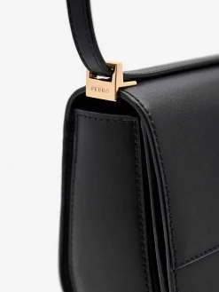 Icon Leather Shoulder Bag<PEDRO